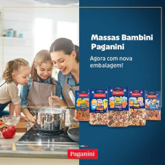 Kit c/ 6un Macarrão formato Dinossauro PAGANINI 300g - Fruttato