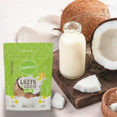 Kit c/ 5und Leite de Coco em Pó QUALICOCO 100g - loja online