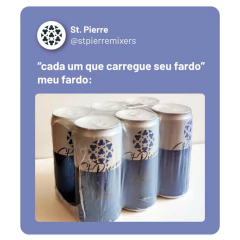 Imagem do Refrigerante de Blueberry ST PIERRE 270ml (24 unidades)