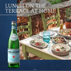 Água Mineral Italiana SAN PELLEGRINO c/ gás 505ml (12 und) - comprar online