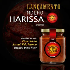 Kit c/ 3und Molho de Pimenta Harissa Pimenta do JAMAL 200ml - comprar online