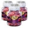 Kit c/ 3 vidros Bala CAVENDISH & HARVEY Berry Selection 300g