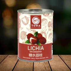 Kit c/ 3und Lichia em Calda TOWA 565g (Tailândia) - loja online