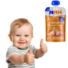 Kit c/ 12und Papinha de Carne e Frango PAPAPÁ 120g (6 de cada) - Fruttato