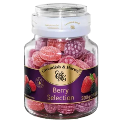 Kit c/ 2 vidros Bala CAVENDISH & HARVEY Berry Selection 300g - comprar online