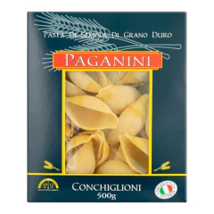 Kit 4 und Macarrão Conchiglioni Di Grano Duro PAGANINI 500g na internet