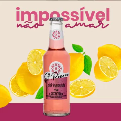 Refrigerante Pink Lemonade ST PIERRE L Neck 275ml - comprar online