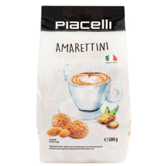 Biscoito Italiano Amarettini PIACELLI 200g