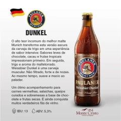 Kit c/ 3und Cerveja PAULANER (Weiss, Munchner, Dunkel) 500ml na internet