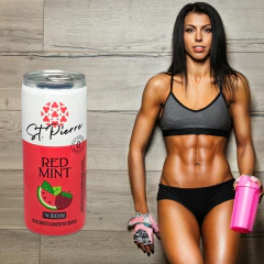 Kit 12x ST PIERRE Zero Tropical / Red Mint 310ml (6 de cada) - loja online