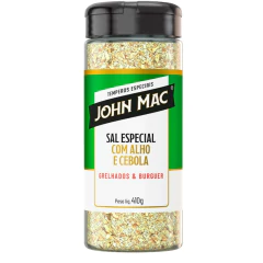 Sal Especial com Alho e Cebola JOHN MAC 410g