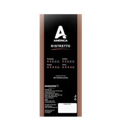 Caixa com 10 Cápsula de Café América Ristreto na internet