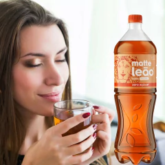 Kit c/ 6und Chá Matte LEÃO Natural Zero Pet 1,5L - Fruttato