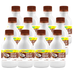 Kit c/ 12und Leite de Coco Coconut QUALICOCO 200ml