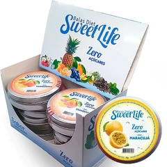 Bala Diet Maracujá Sweet Life 32g (Display com 6 Latas) - comprar online