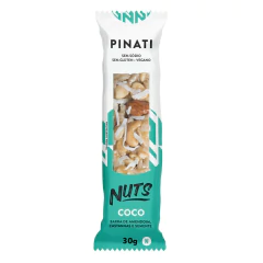 Imagem do Kit c/ 10und Barra de Nuts Pinati Coco 120g (4x30g)