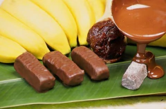 Bananinha com Chocolate TACHAO DE UBATUBA 25g (Display 24und) - Fruttato