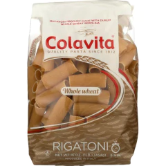 Macarrão Rigatoni Integral COLAVITA 500g