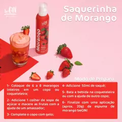 Espuma de Morango para Drinks BeGin 240g na internet