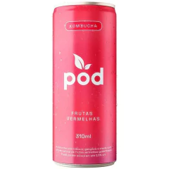 Kit c/ 6und Kombucha Probiótico Frutas Vermelhas POD 310ml - comprar online