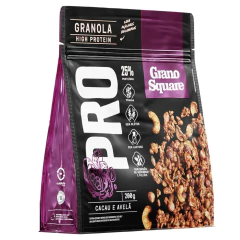 Kit c/ 3und Granola GranoSquare Proteica Cacau e Avelã 200g - comprar online