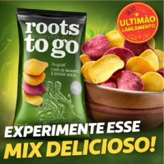 Kit 10 Chips de Mandioca e Batata-Doce ROOTS TO GO 45g - comprar online
