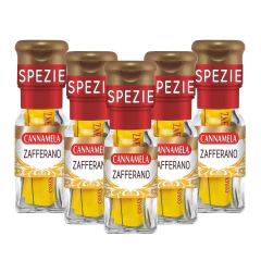 Kit c/ 6und Açafrão Frasco C/3 Saq 0,3gr CANNAMELA