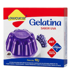 Gelatina de Uva LOWÇÚCAR 10g