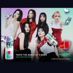 Kit c/ 24un COCA-COLA Sem Açucar K-Wave Fruity Fantasy 310ml