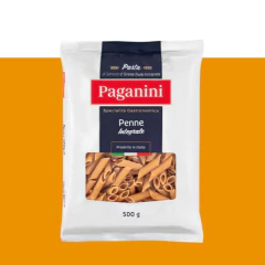 Kit c/ 6un Macarrão Penne Integral PAGANINI 500g na internet