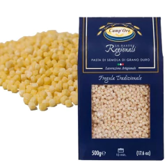 Imagem do Macarrão Fregula Tradicional CAMP'ORO 500g (3 pacotes)