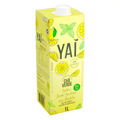 Kit c/ 12und Chá Verde YAI Limão Siciliano c/ Hortelã 1L na internet