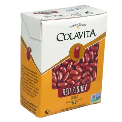 Feijão Vermelho (Red Kidney) COLAVITA 380g (6 caixinhas)