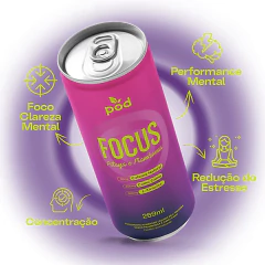 Kit c/ 6und Smart Drink Focus Concentração Mental POD 269ml - loja online