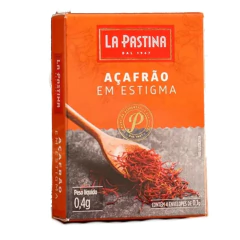 Açafrão Espanho LA PASTINA em Estigmas 0,4G