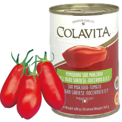 Imagem do Tomate Pelado San Marzano D.O.P COLAVITA 400g (3 latas)