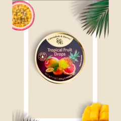 Bala CAVENDISH & HARVEY S/ Açucar Tropical 175g - Fruttato