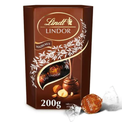 Kit 3 Lindor 200g: Morango, Avelã e Chocolate Branco LINDT - loja online