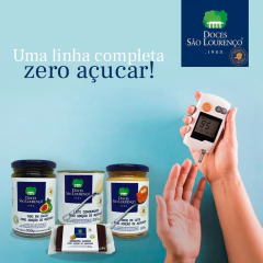 Doce de Leite c/ Nozes S LOURENÇO Zero Ad. Açuc 375g - Fruttato