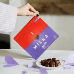 Bombons Alemães I Love Milka Pralinés (Avelã) 110g - comprar online