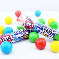 Chiclete U.S.A DUBBLE BUBBLE 4 Tubes 18g (36 unidades) - loja online