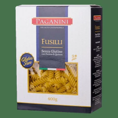 Kit c/ 3 Macarrão Italiano Fusilli sem Glúten PAGANINI 400g na internet