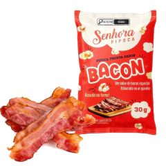 Pipoca Pronta sabor bacon Senhora Pipoca 30g na internet