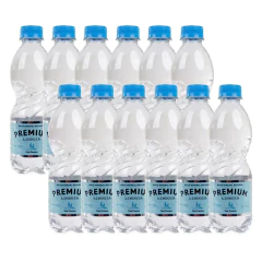 Kit 12un Água Mineral Lindoia Premium Natural 510ml