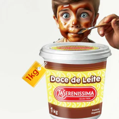 Doce de Leite Argentino LA SERENISSIMA 1 Kg na internet