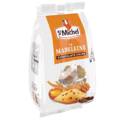 Kit c/ 3un Biscoito Madeleine Chocolate Chips ST MICHEL 250g - Fruttato
