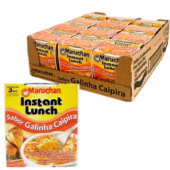 Kit c/ 12und Copo MARUCHAN Galinha Caipira Macarrão Inst 64g