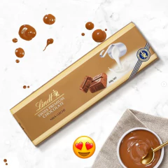 Chocolate Suiço Premium LINDT Gold ao Leite 300g - comprar online