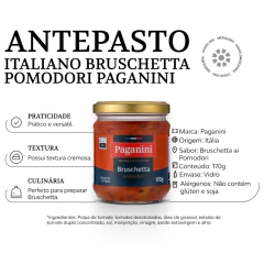 Antepasto Bruschetta Peperoni PAGANINI 170g na internet
