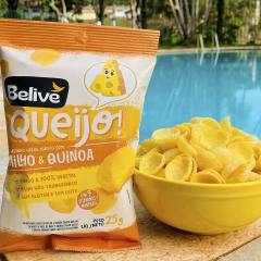 Kit c/ 30und Salgadinho BELIVE Sabor Queijo 25g na internet